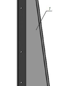 Стойка усиленная B3