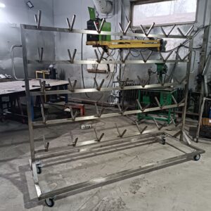 Сушилка для ведер на 70 ведер (двухсторонняя)