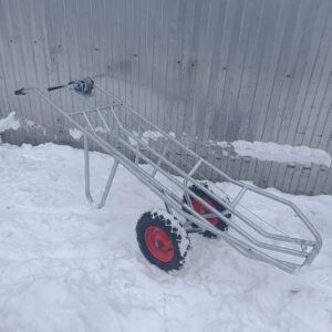 Тележка для падежа на пневматических колесах до 450 кг